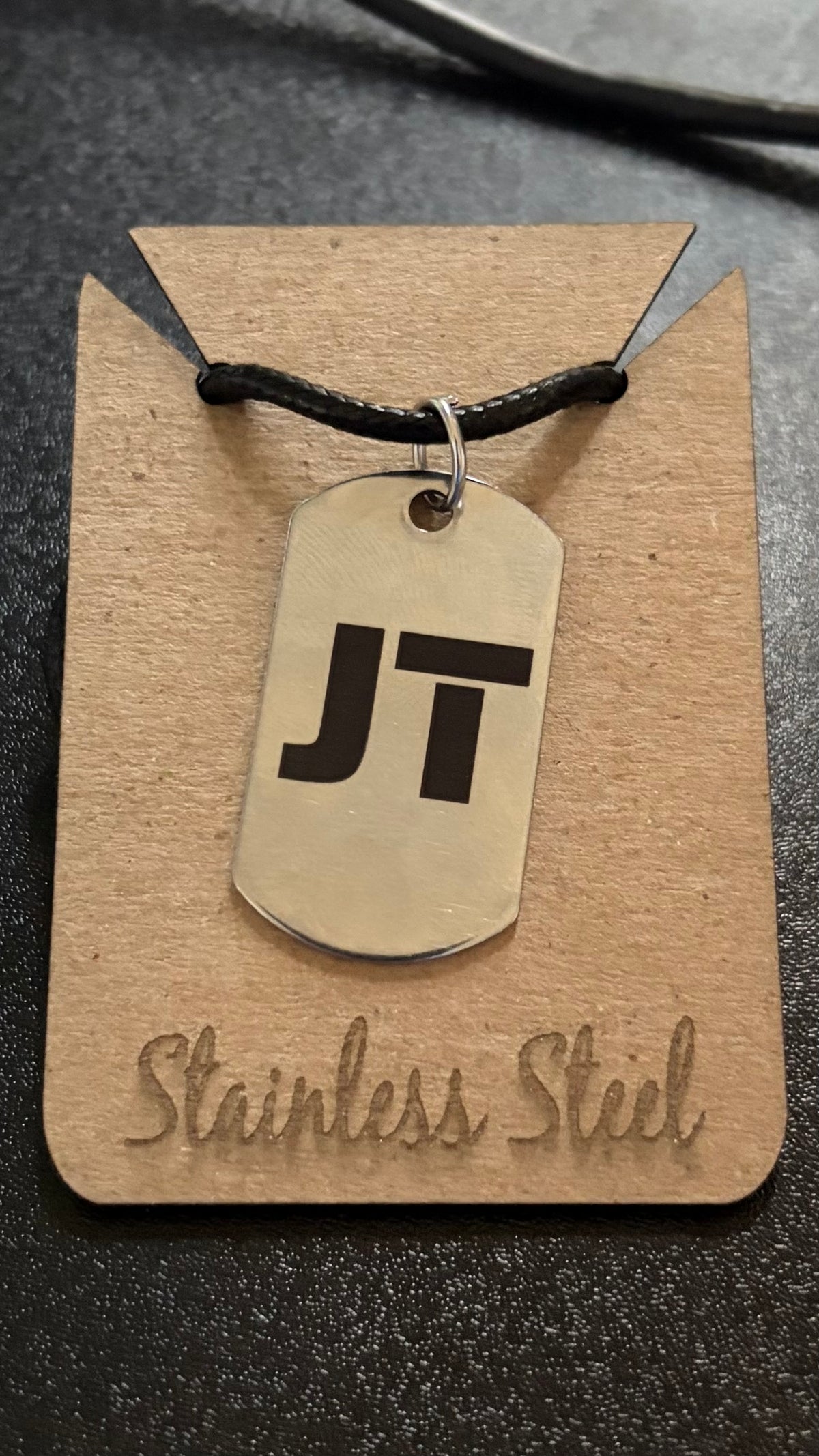 Mini Dog Tag (Stainless Steel)